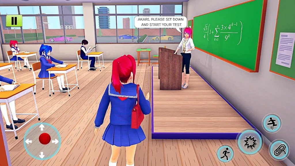 动漫高中女生模拟器3D图2