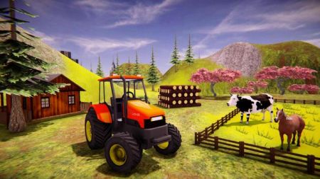 拖拉机游戏农业模拟器图1