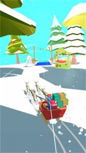 圣诞老人雪橇跑者图1