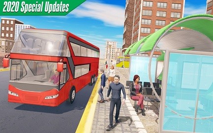 城市公交车司机模拟器3d图1