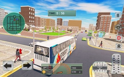 城市公交车司机模拟器3d图0
