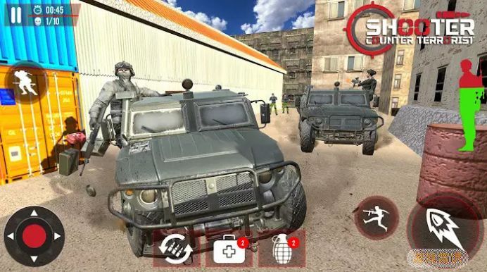 真正的FPS突击队自由射击游戏安卓手机版（FPS Commando Shooting: Real Free Shooting Game）图片1