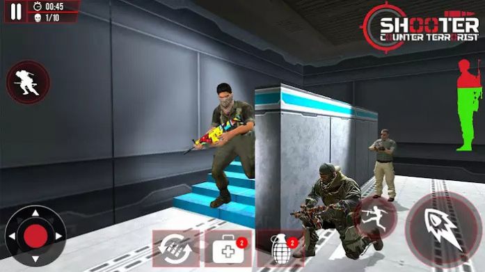 真正的FPS突击队自由射击游戏安卓手机版图1