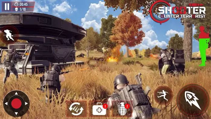 真正的FPS突击队自由射击游戏安卓手机版图0