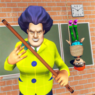 恐吓可怕的邪恶老师3D