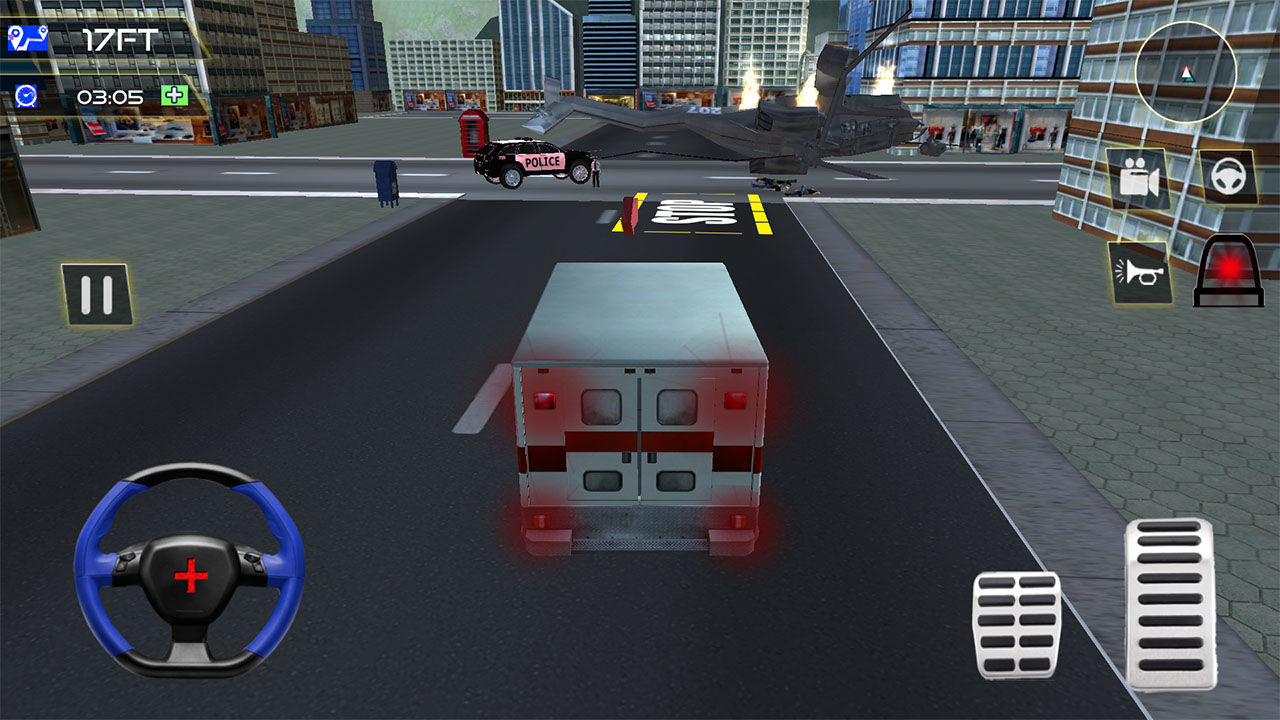 先锋救护车3d模拟图2