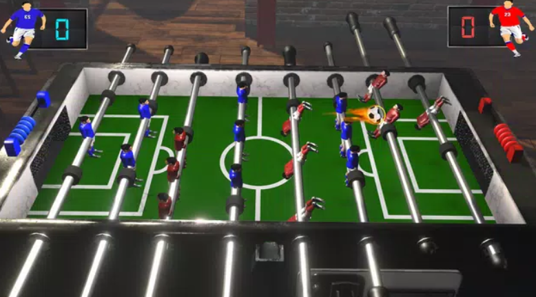 真实桌上足球3D图0
