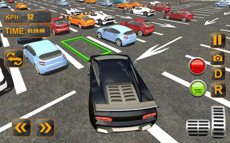 疯狂的代客停车模拟器游戏安卓版图0