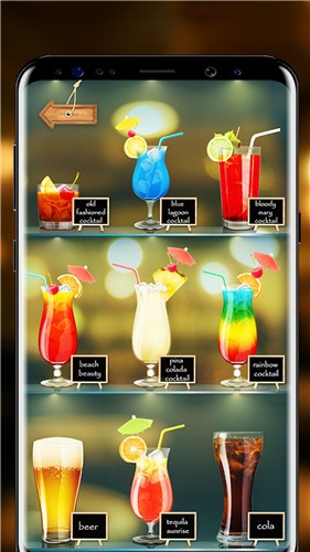 手机喝饮料模拟图1