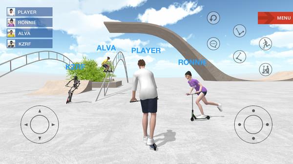 滑板车模拟图0