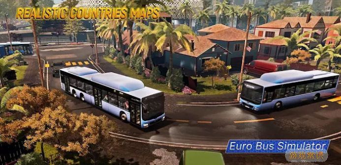 欧洲公共汽车模拟器游戏安卓版（Euro Bus Simulator）图片1