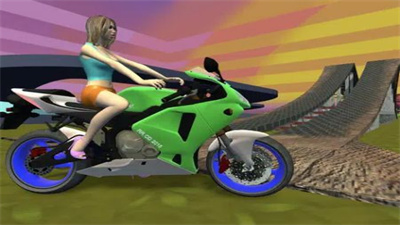 3D摩托车比赛图2