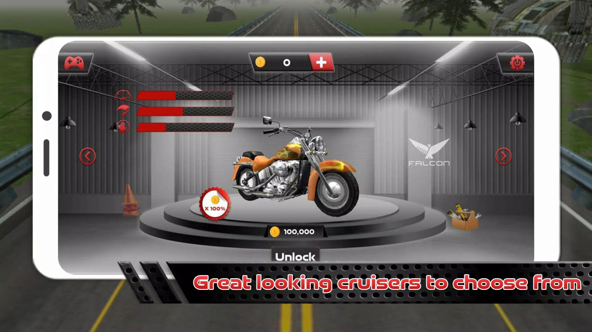 公路摩托漂移游戏安卓版图2