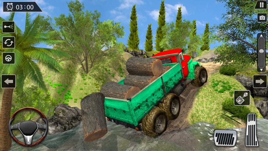 越野泥卡车司机模拟图0