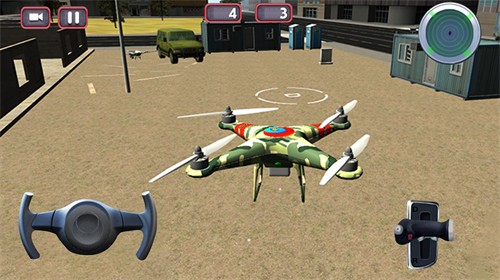 竞速无人机模拟图1