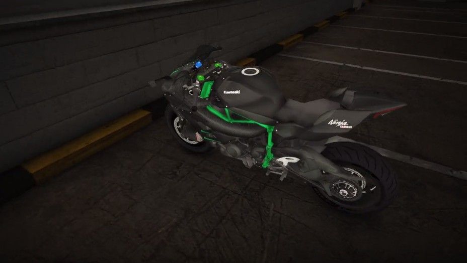 川崎h2摩托车驾驶模拟器破解版图2