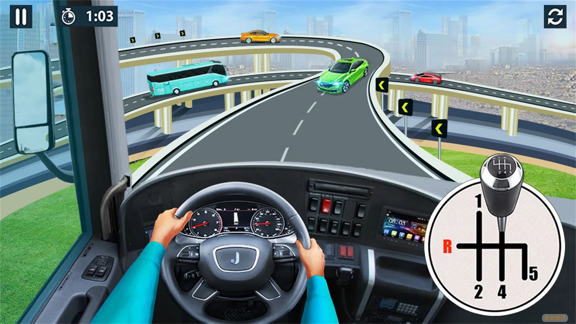 模拟驾驶大巴车游戏官方手机版图片1