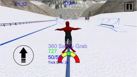 自由式山脉滑雪图1