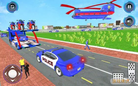 警察货物卡车运输游戏官方手机版图片1