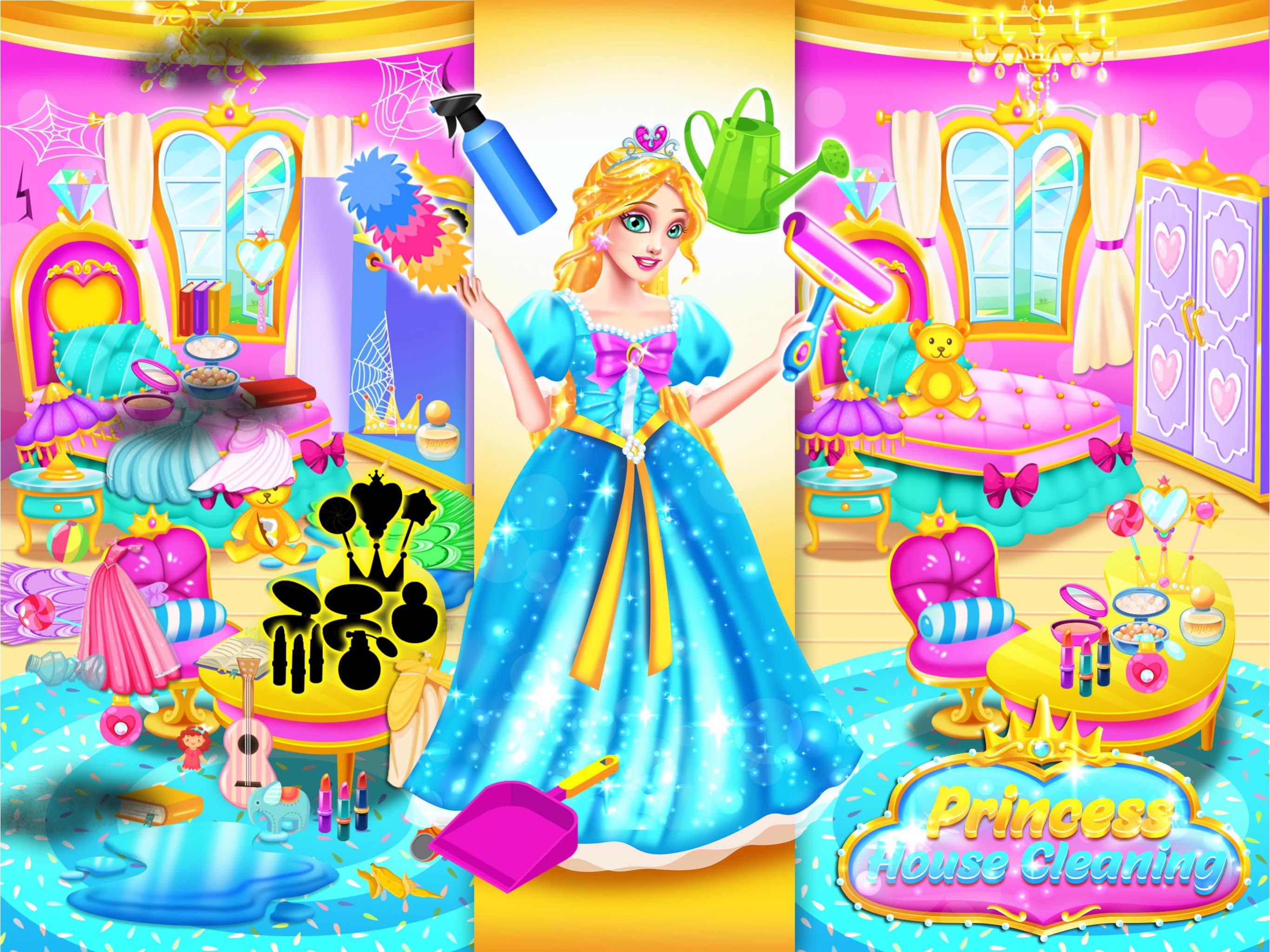 公主城堡房屋清洁游戏安卓版图1
