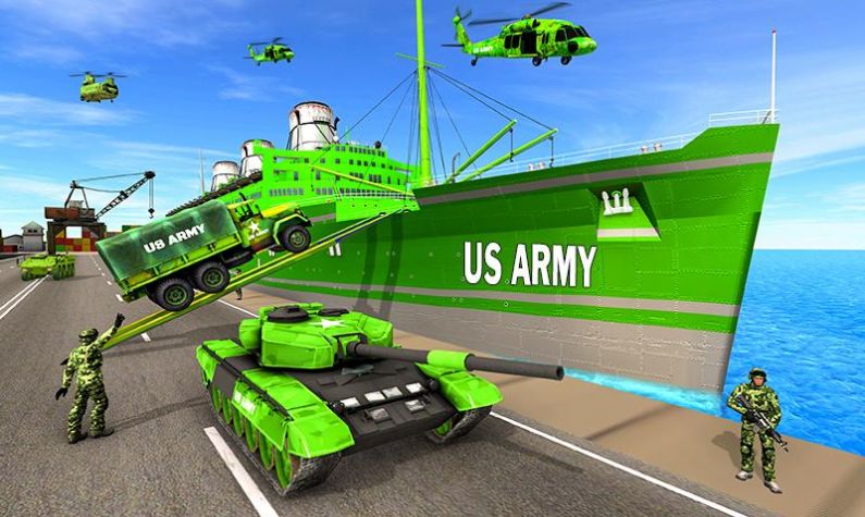 军事运输模拟器图1