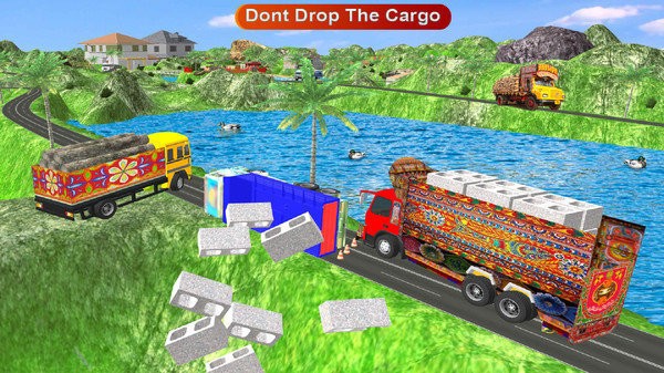 印度卡车司机货物运输图1