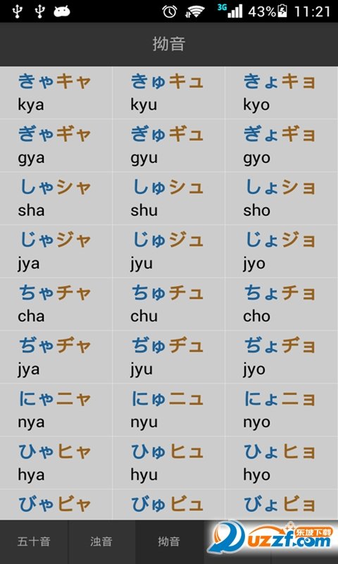 日语发音五十音图图3