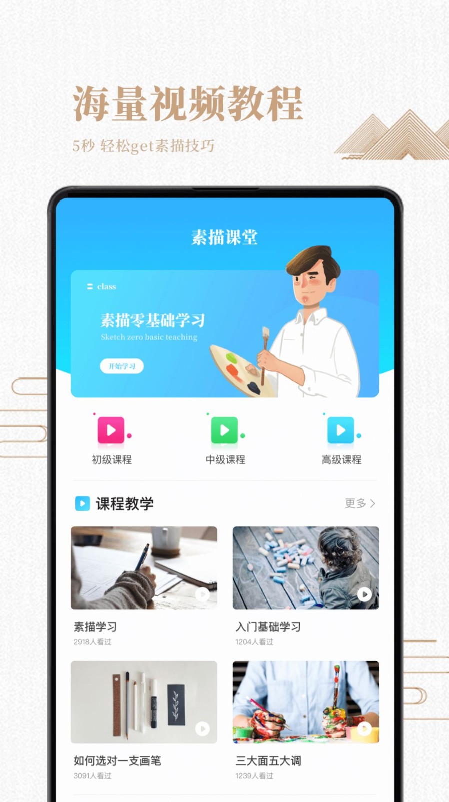 素描绘画入门图1