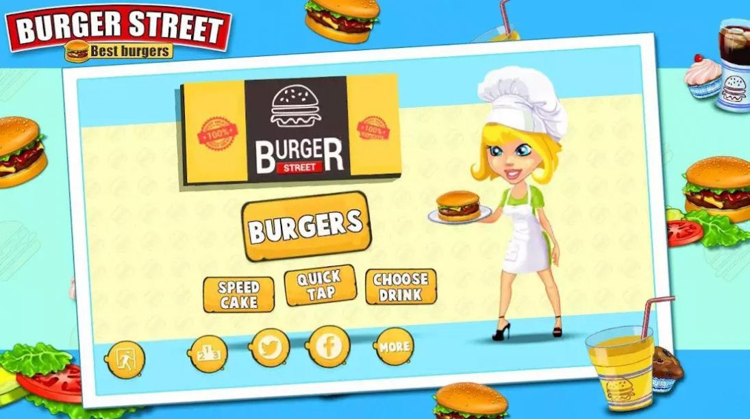 汉堡美食街游戏下载图2