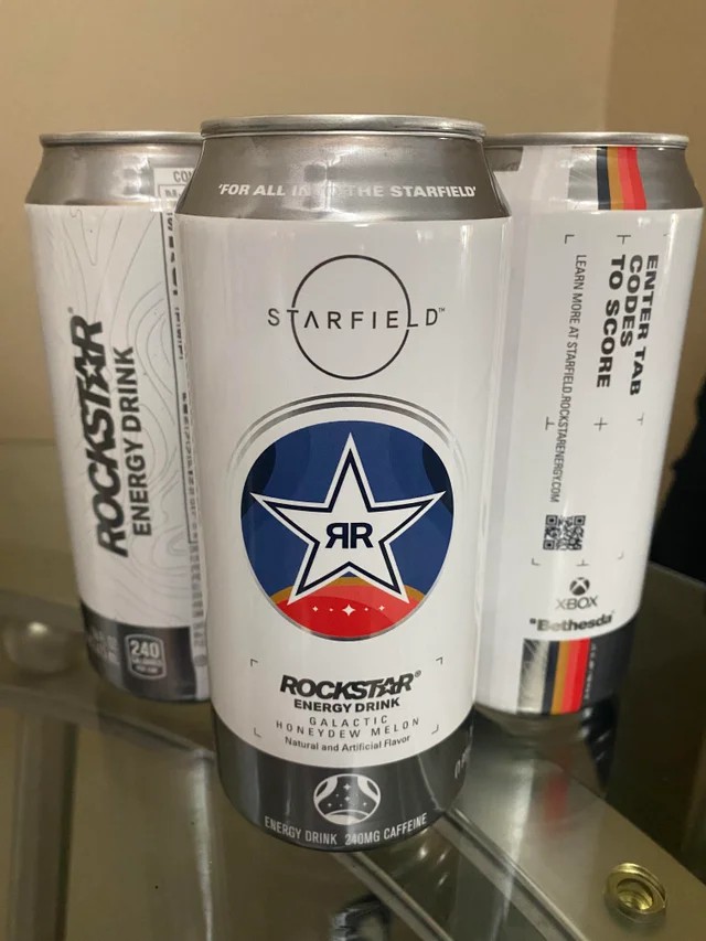 《星空》B社看起来可能会与能量饮料公司Rockstar Energy