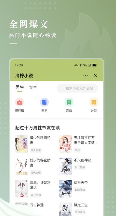 冷柠小说图0