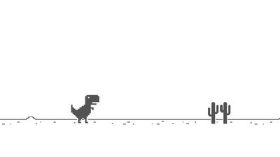 像素恐龙图0