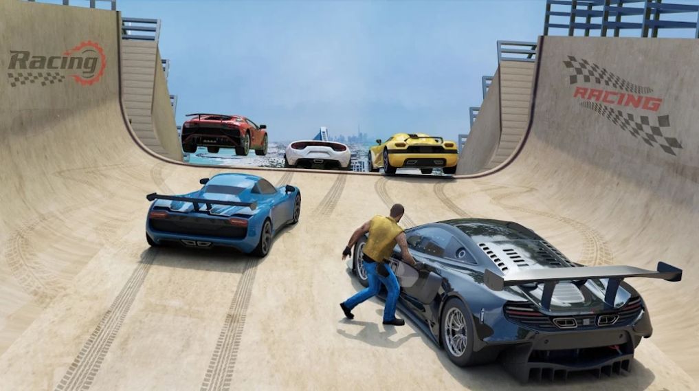 超级汽车特技比赛3D图2