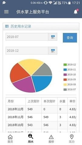 保定供水缴费记录查询图1