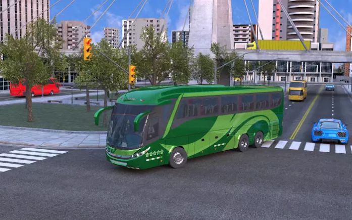 欧洲城市巴士驾驶游戏3D图0