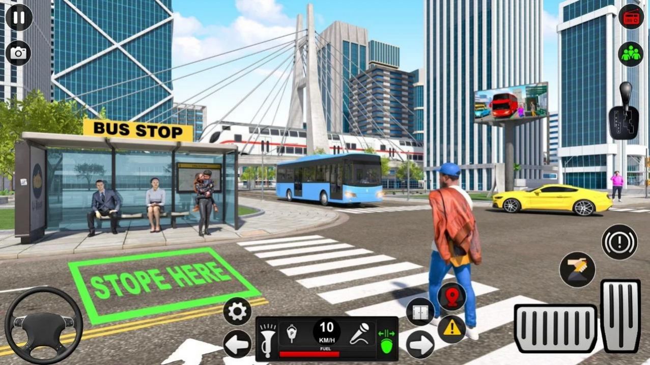 城市公共汽车交通模拟器图1