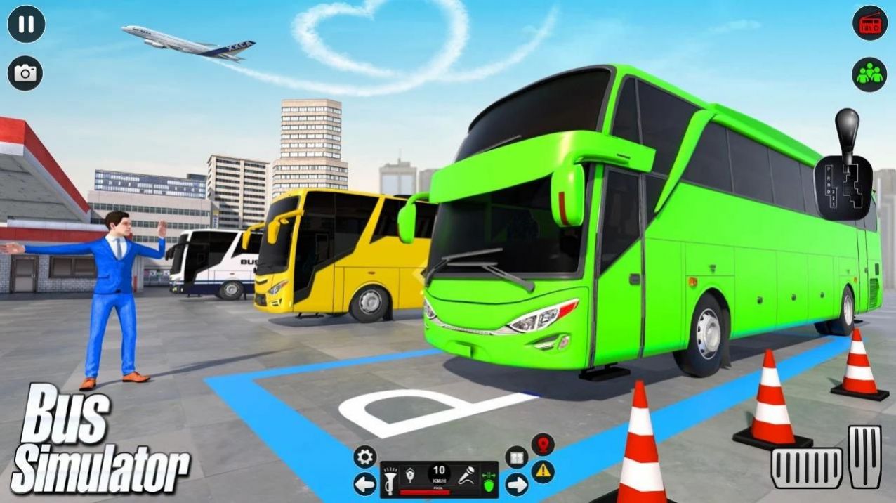 城市公共汽车交通模拟器图0