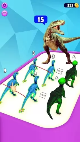 恐龙合并战角斗士图0