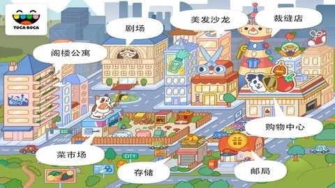 托卡都市完整版图0