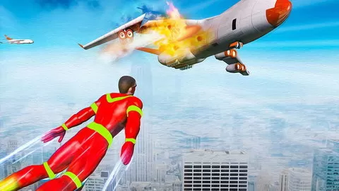 飞行超人城市英雄图2