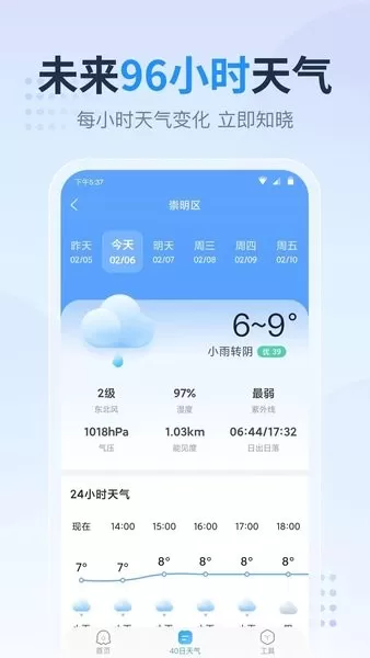 天气预报指南图1