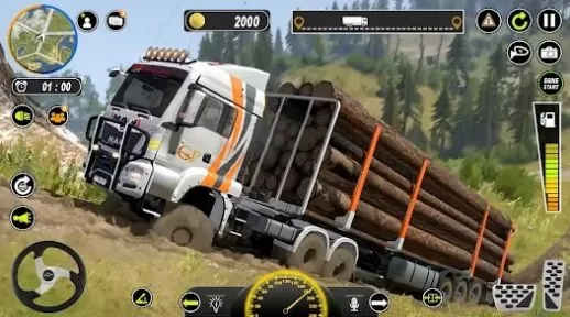 泥卡车货物模拟器图0