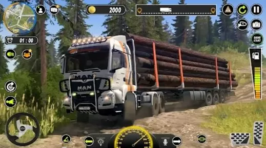 泥卡车货物模拟器图2