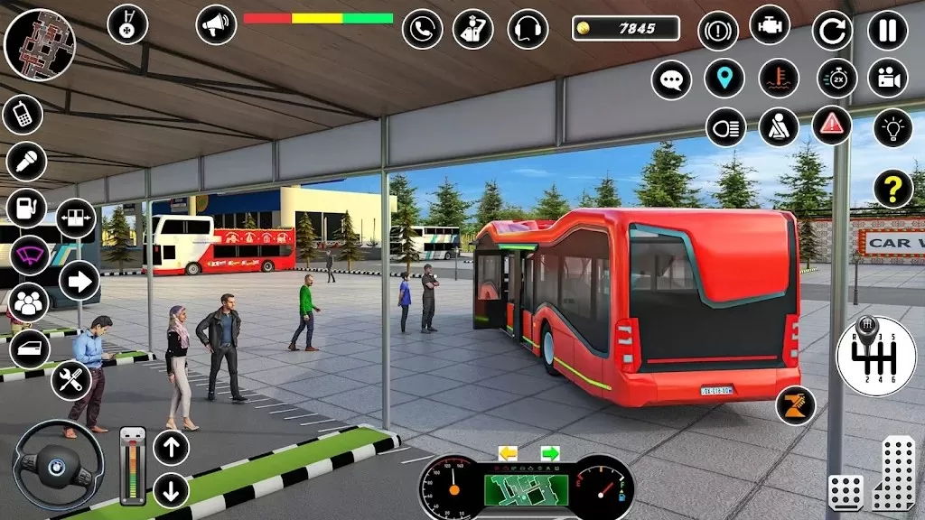 豪华美国巴士模拟器图0