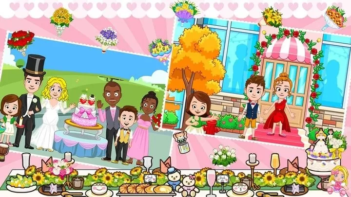 迷你城镇婚礼派对游戏最新版图2