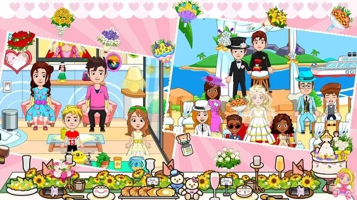 迷你城镇婚礼派对游戏最新版图3