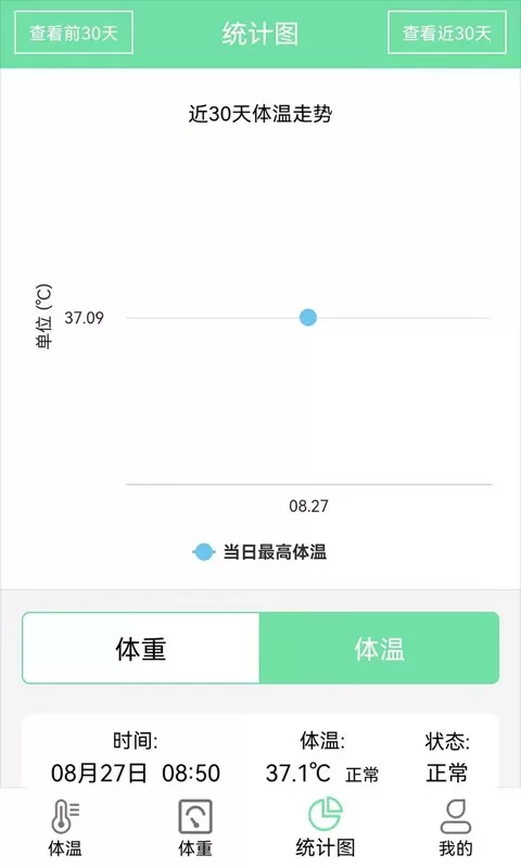 体重体温记录表app安卓版图1