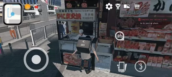 Delivery Sim - Japan Osaka游戏手机版图2