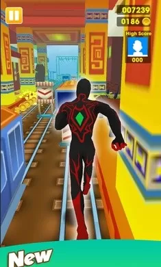 超级英雄奔跑地铁奔跑者游戏新版本图2
