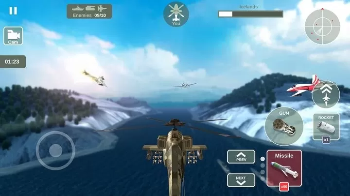 直升机模拟器：战争游戏下载图1